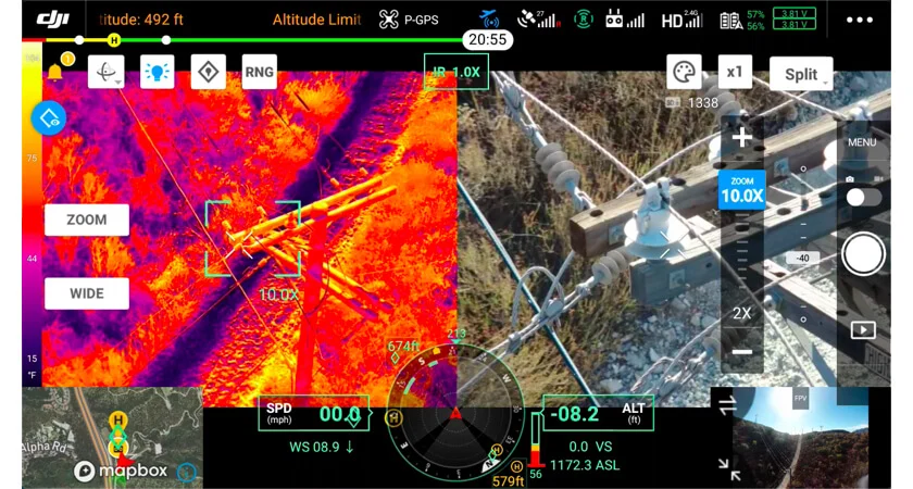 Thermal Drone Image