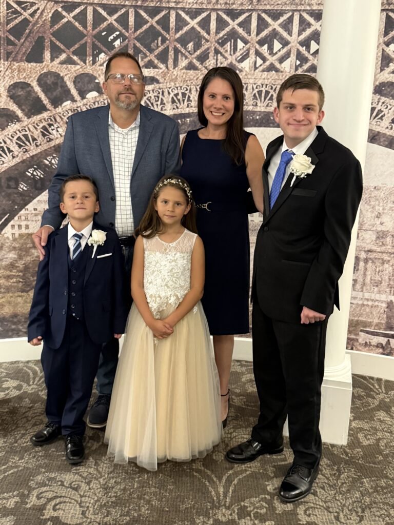 Collin County Drone Founder and Owner Gary Forde and his family